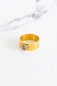 Natural Elements Day of Love Gold Ring
