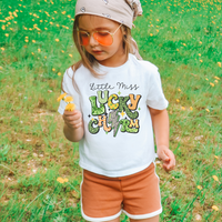 Groovy Little Miss Lucky Charm Youth & Toddler Graphic Tee