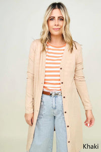 Button Down Light Cardigan