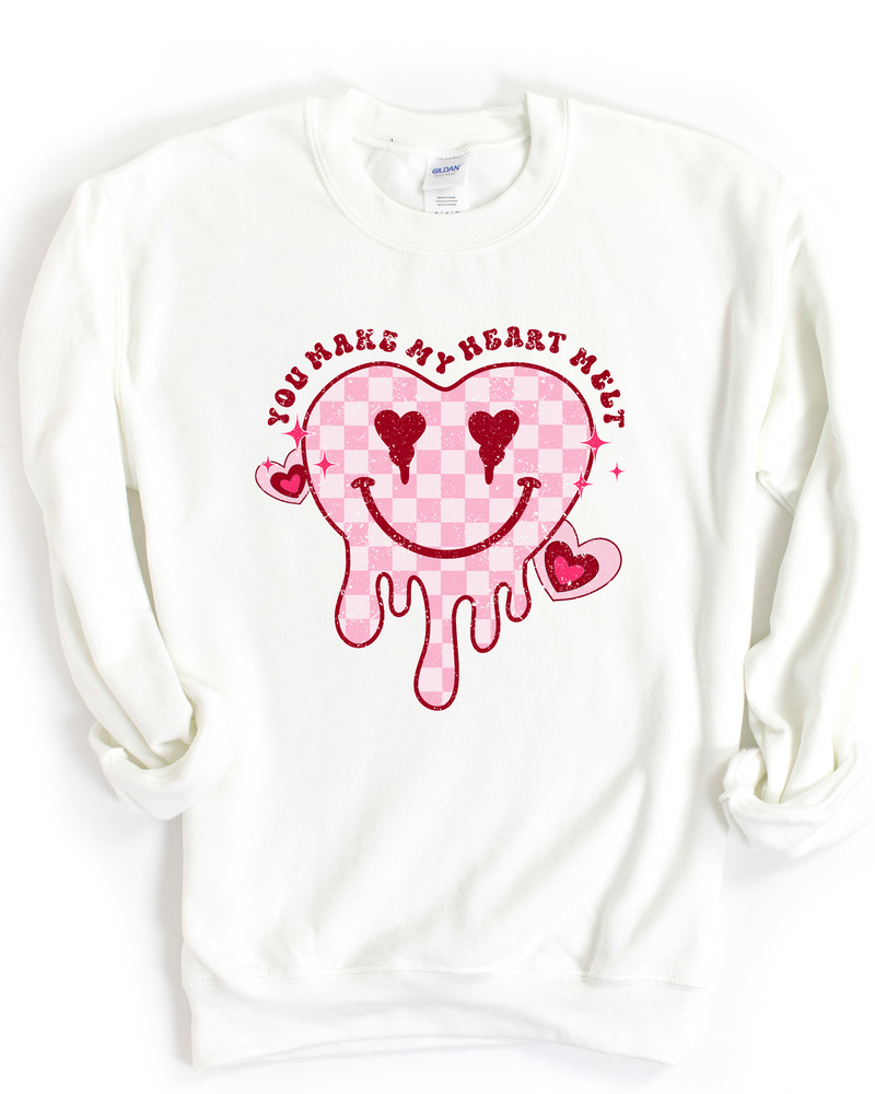 YOU MAKE MY HEART MELT SWEATSHIRT