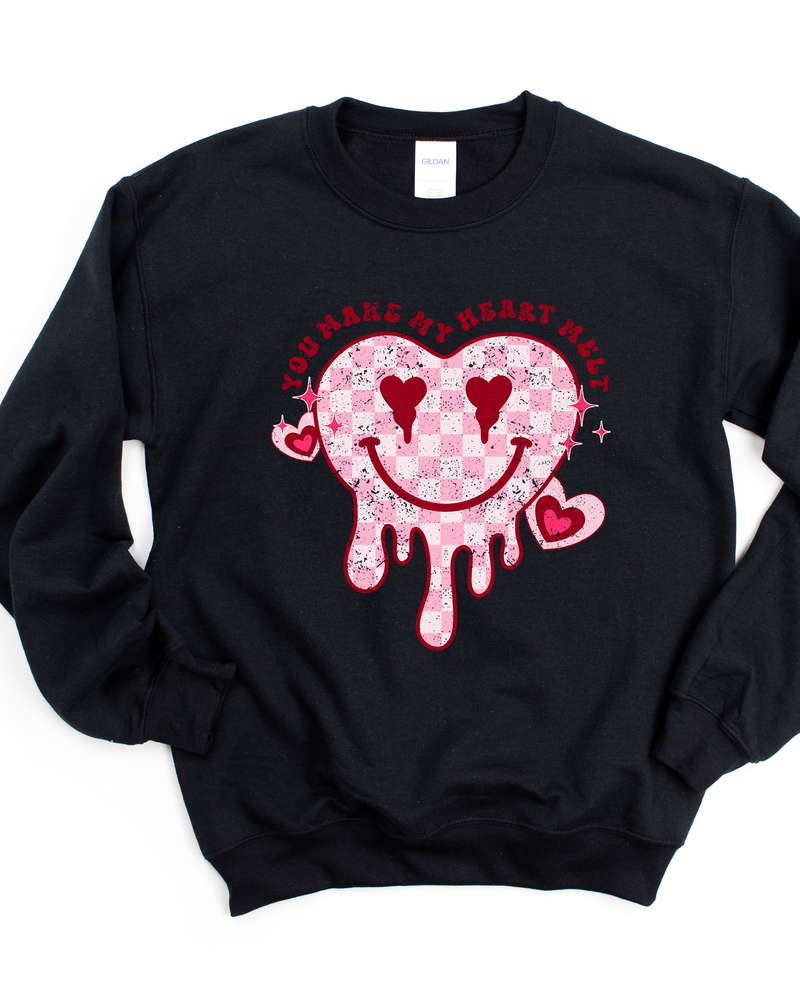 YOU MAKE MY HEART MELT SWEATSHIRT