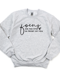 FOCUS ON THE STEP POSITIVE VIBES SWEATSHIRT