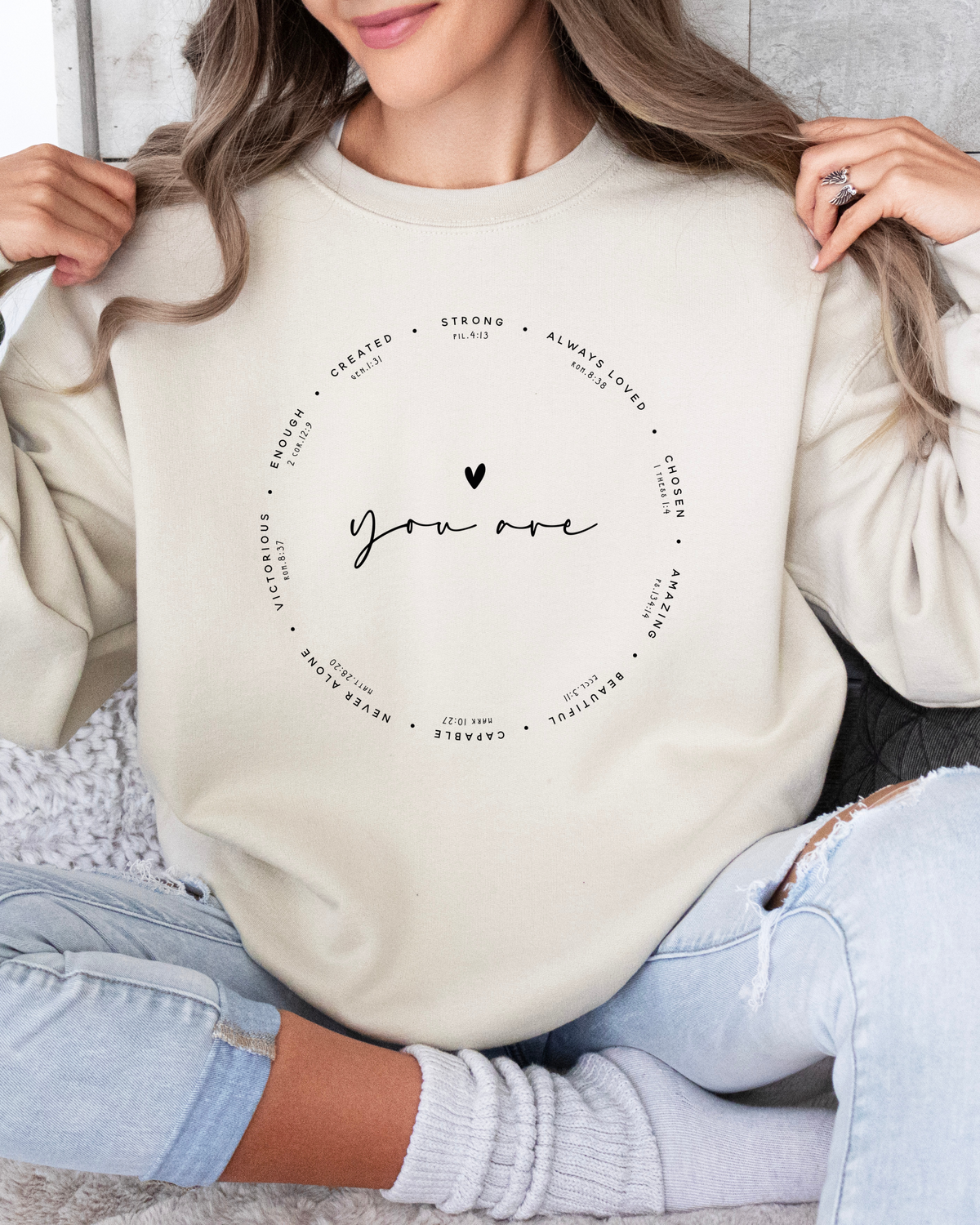 YOU ARE POSITIVE VIBES SWEATSHIRT