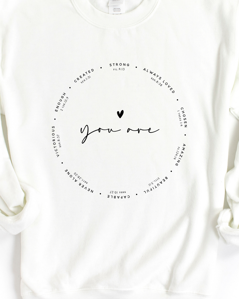 YOU ARE POSITIVE VIBES SWEATSHIRT