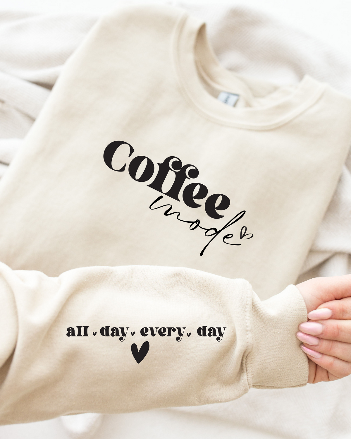 COFFEE MODE SWEATSHIRT