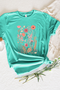 WILDFLOWERS TEE(BELLA CANVAS)