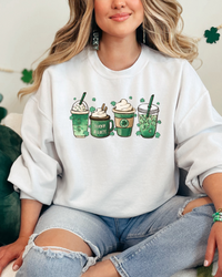 ST. PATRICK LATTE SWEATSHIRT
