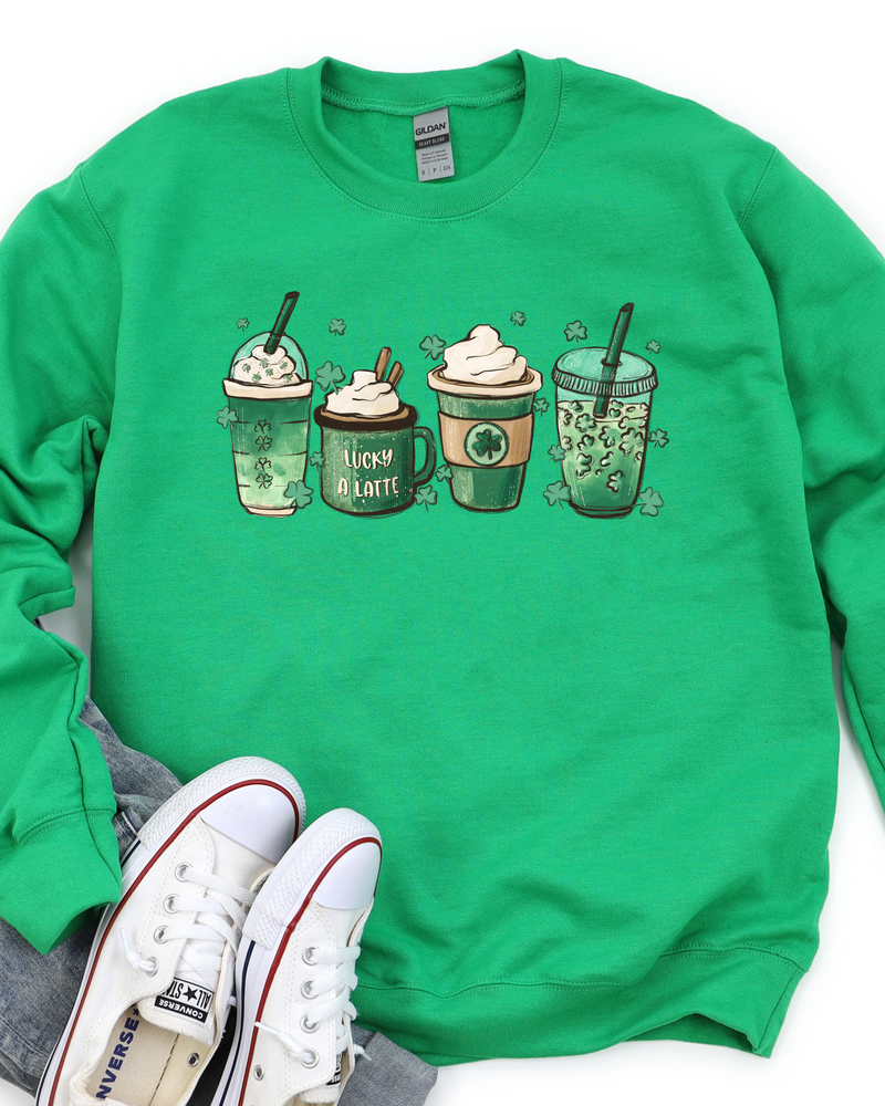 ST. PATRICK LATTE SWEATSHIRT