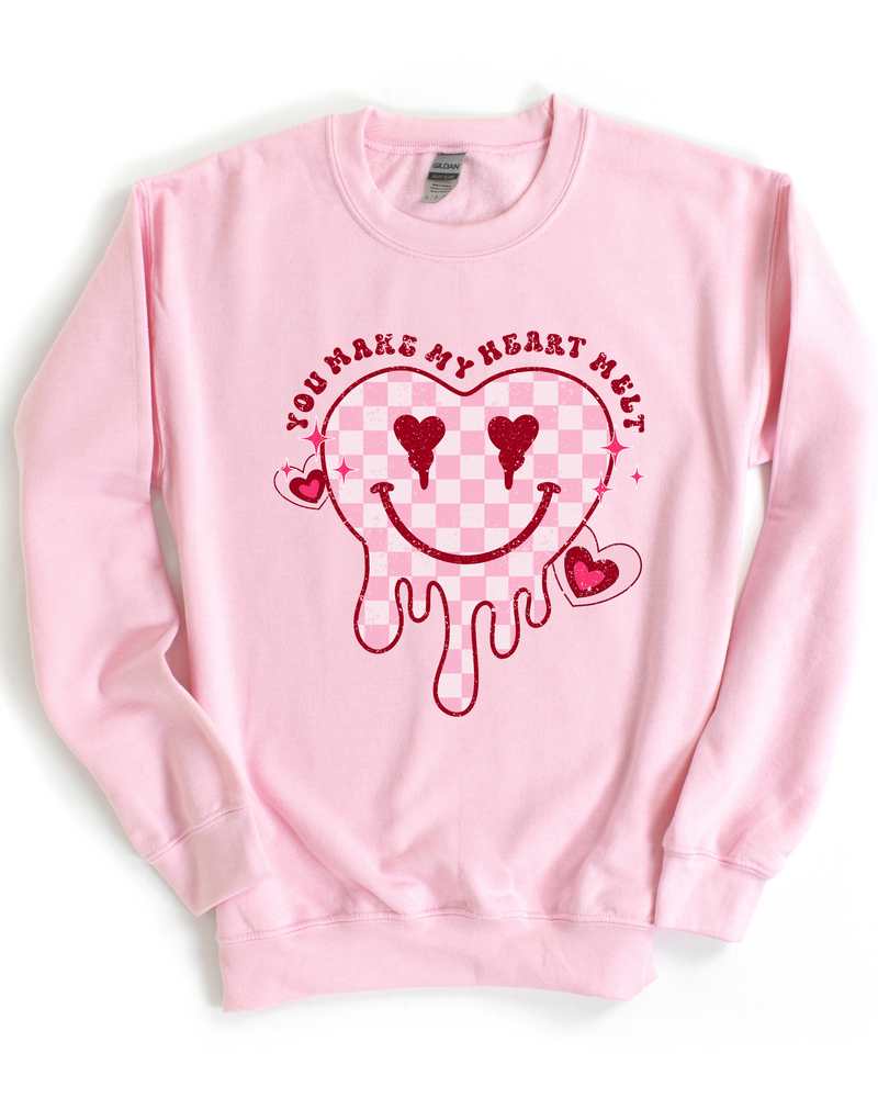 YOU MAKE MY HEART MELT SWEATSHIRT