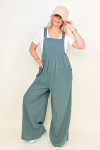 Wide Leg Jumpsuit With Pockets