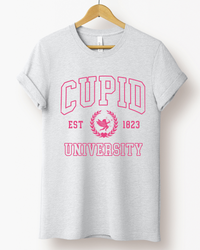 CUPID UNIVERSITY TEE (BELLA CANVAS)