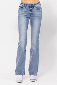 Judy Blue Mid-Rise Non Distressed Bootcut Jeans