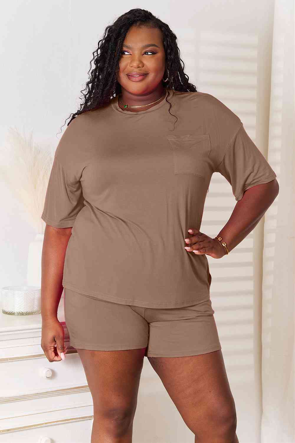 Plus size discount pyjama short sets