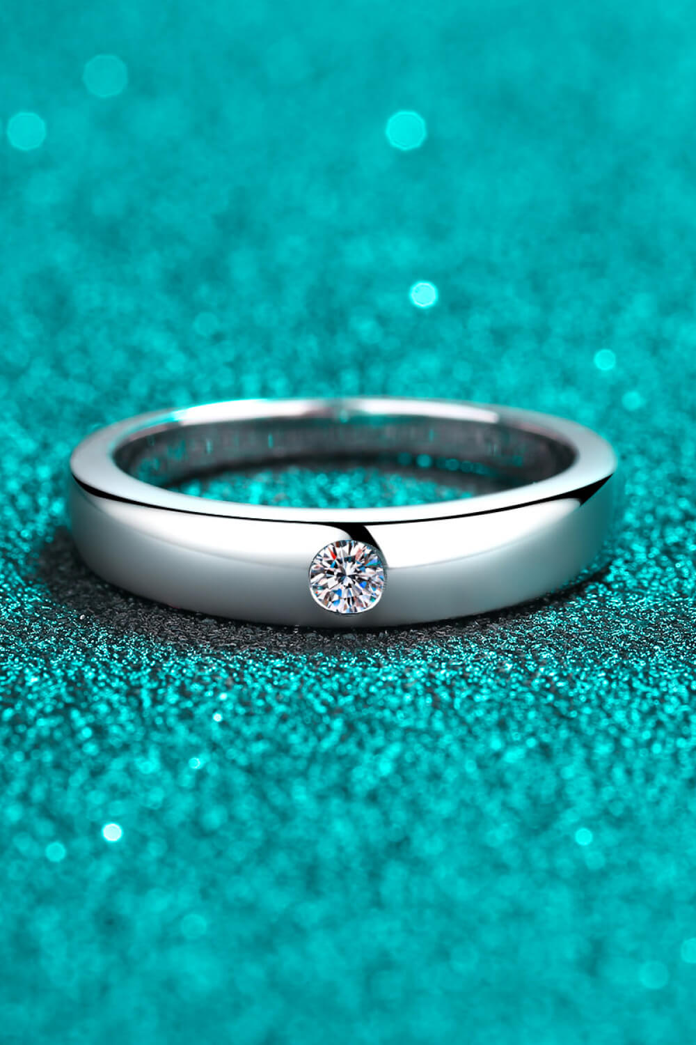 Create moissanite sale engagement ring