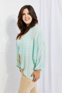 Culture Code Full Size Summer Song Dolman Sleeve Kimono
