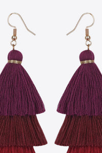 Layered Tassel Earrings