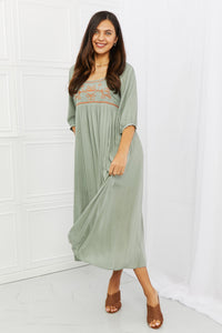 HEYSON Lovely Day Full Size Midi Dress