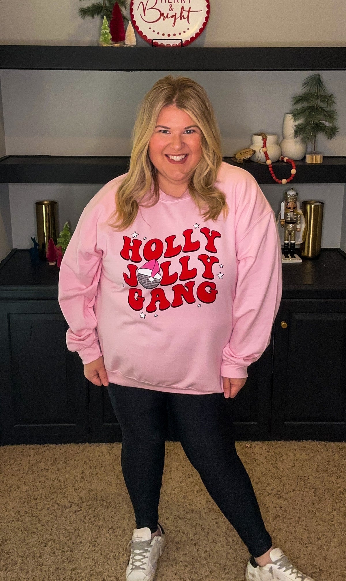 Holly Jolly Graphic Sweatshirt Holiday Mart