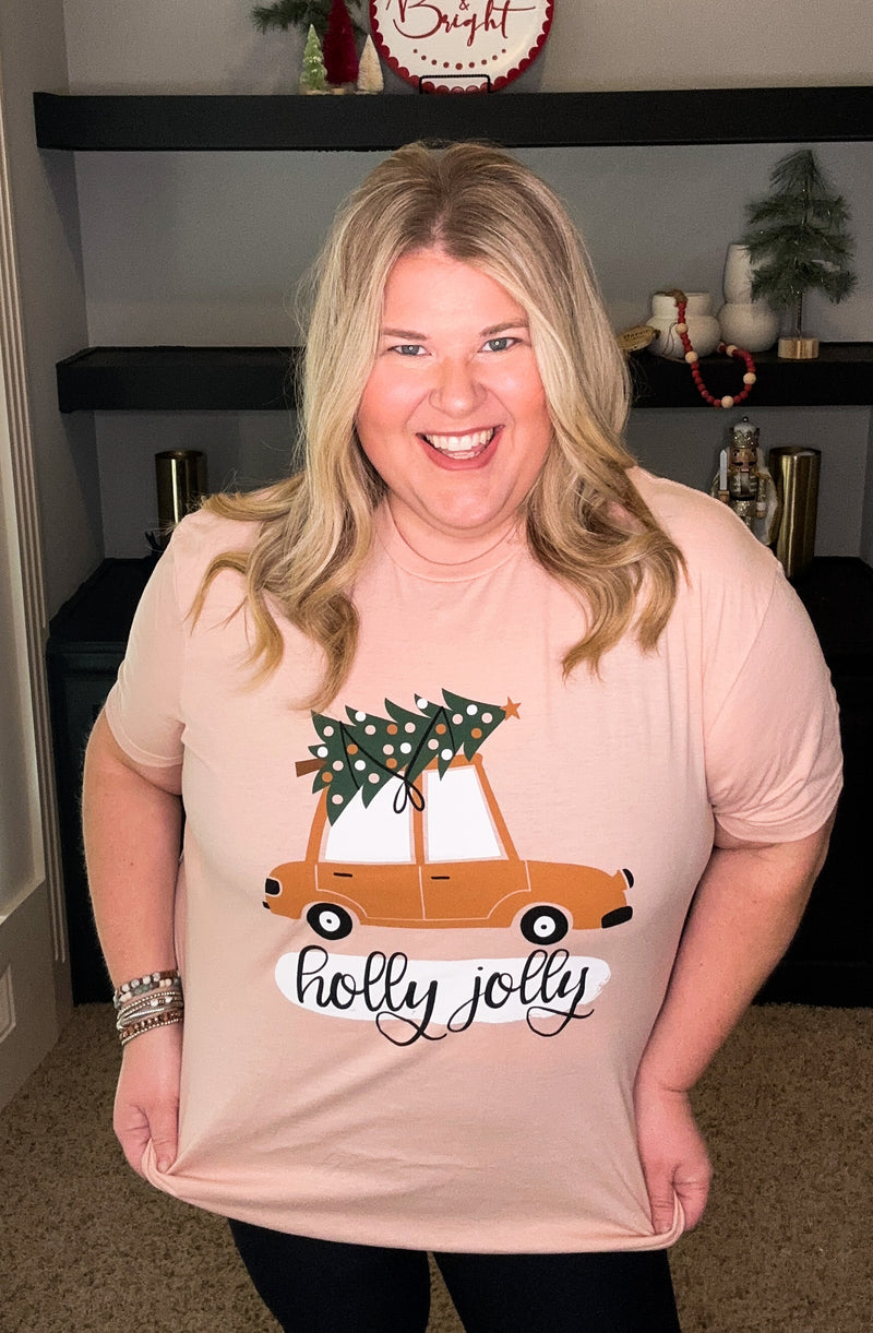 Holly Jolly Holiday Graphic Shirt